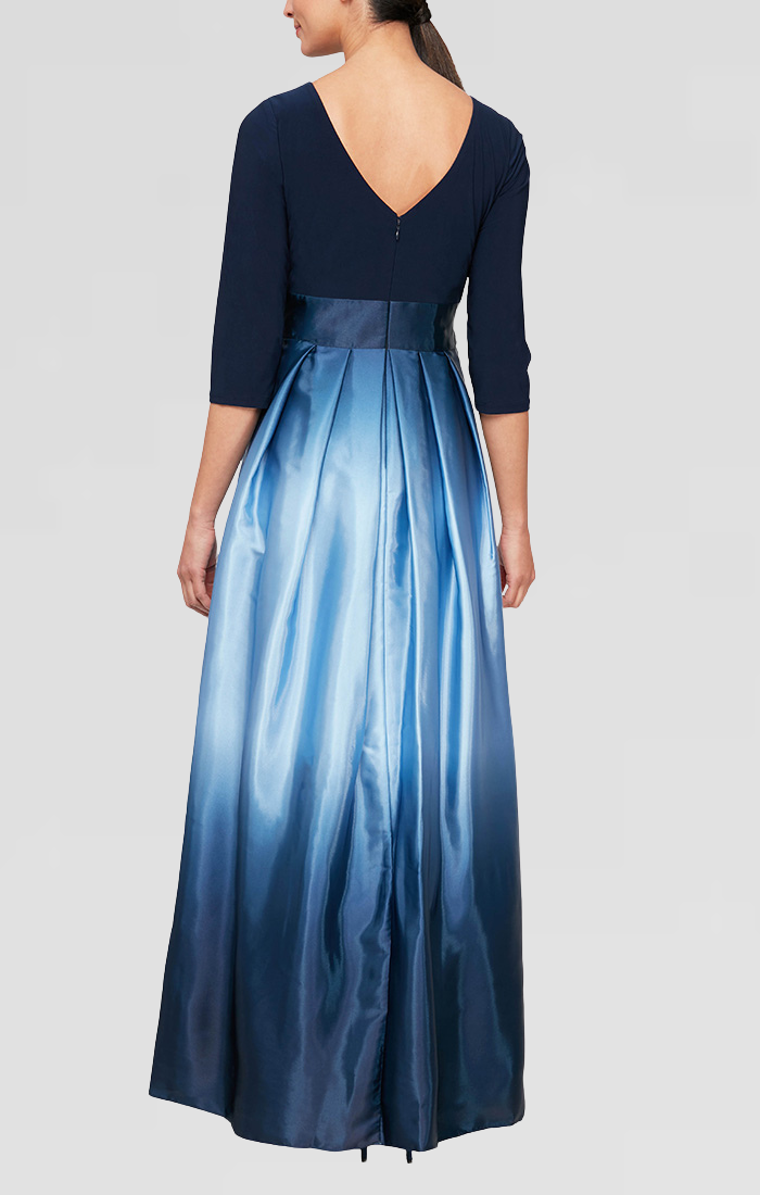 sl fashions ombre dress Amazon.com: S.L. Fashions Women's Long Length Ombre Popover Cape Dress, Formal Evening Gown for Wedding, (Petite and Regular Sizes), Black and Silver, 6 : Clothing, Shoes & Jewelry