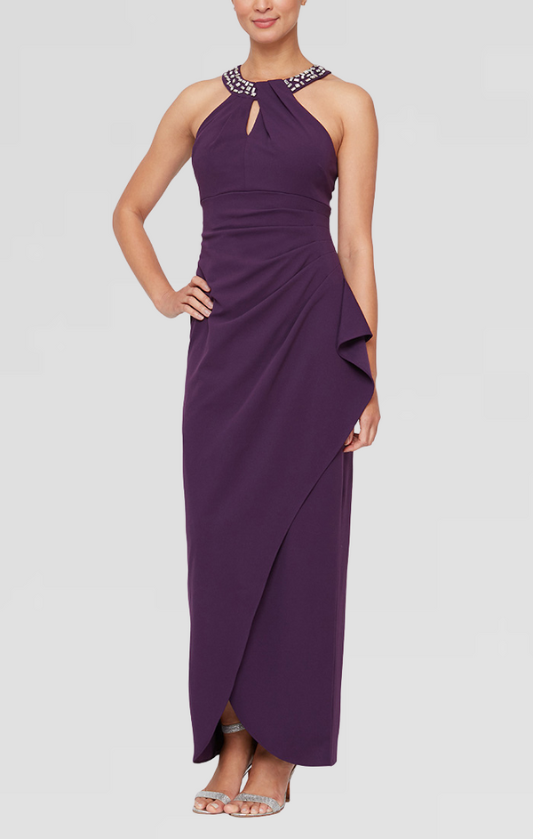flared hem cut out maxi dress BARDOT Emery for Women Pair it with your Verity – Sculpted allure Velvet Colors:Pearl White 706 - Not available untuckable
