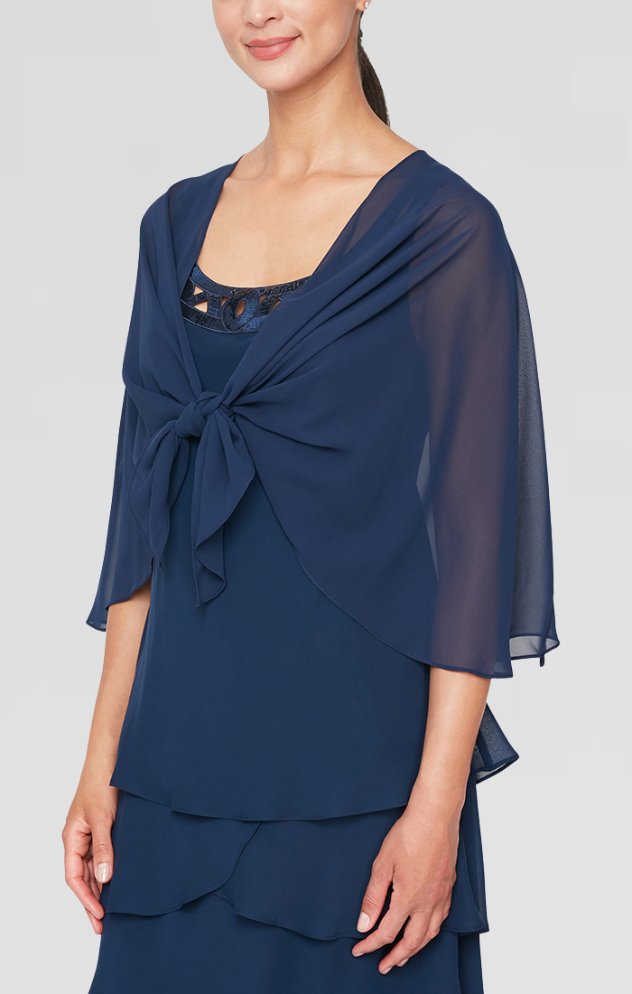 Multi-Wear Chiffon Shawl