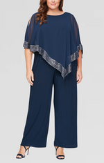 NAVY/SILVER