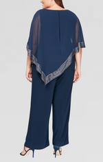 NAVY/SILVER