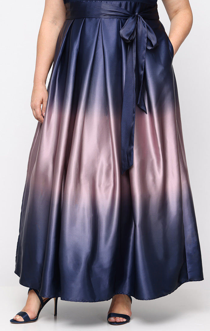 tie belt satin dress Tie-belt satin dress