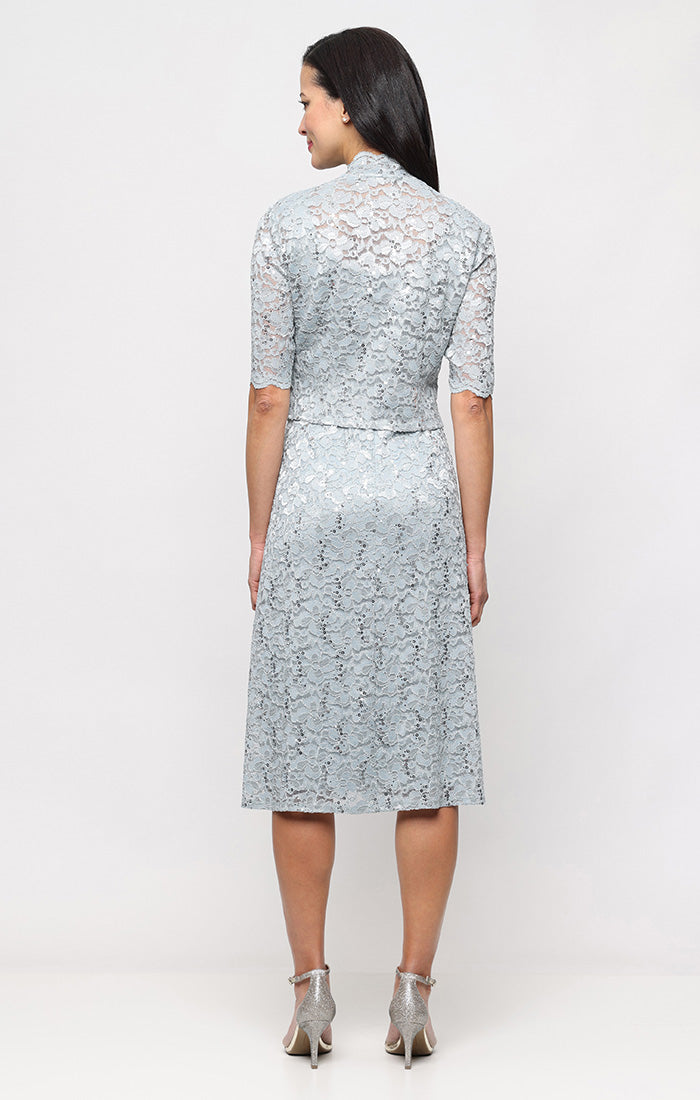 stretch lace cocktail dress White Gold Cocktail Dress