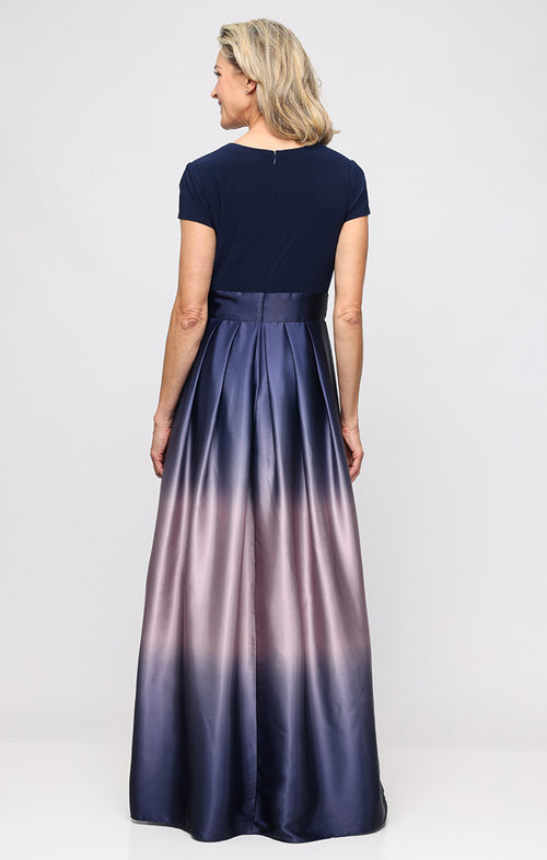 green emerald velvet dress Alex Evenings Petite main image 0