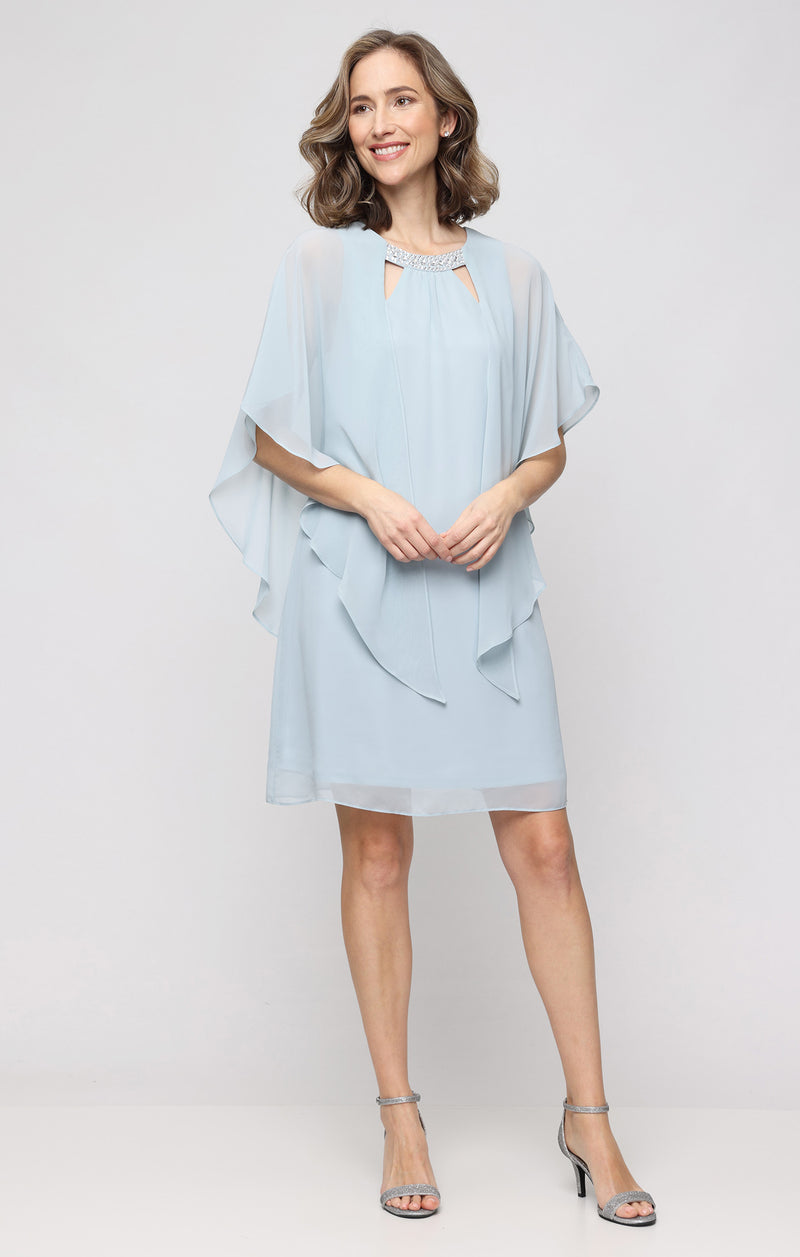 short shift dress with sleeves Sleeve Drop Waist Cotton Eyelet In Ivory Luxuriously soft and ultra flattering Petite Short Shift Dress with