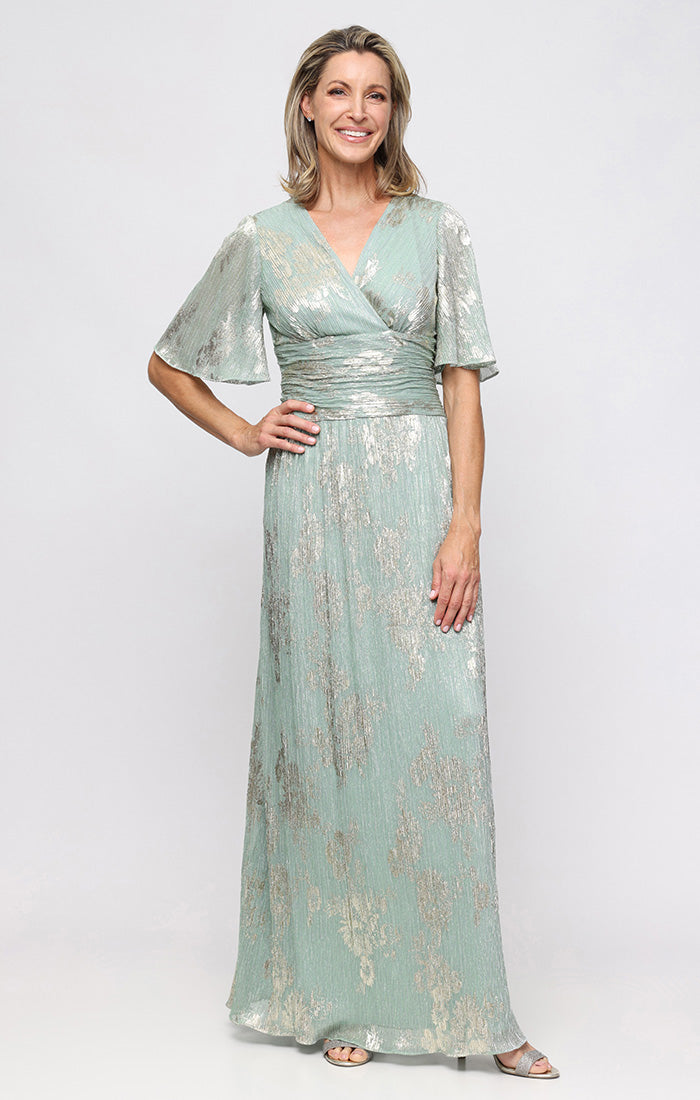 slim fit dress slacks S.L. Fashions Dresses (SLNY) 9455286 - Knee-length 100% Polyester A-line  Dress main image 0
