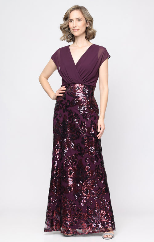 slny long dresses SL Fashions Pleated Maxi Dress - Black